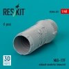 RESKIT RSU48-0433 MiG-17F exhaust nozzle for Ammo kit (3D Printed) 1/48